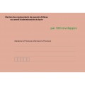 Enveloppes d'acheminement et d'identification élection conseil d'administration du lycée recto verso