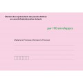 Enveloppes d'acheminement et d'identification élection conseil d'administration du lycée recto verso