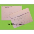 Enveloppes d'acheminement et d'identification élection conseil d'école recto verso