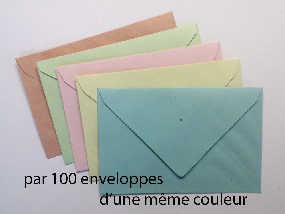 enveloppes de vote couleur 