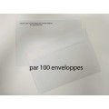 Enveloppes d'envoi du matériel de vote par correspondance pour l'élection au conseil d'école recto verso